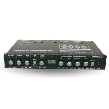Epicentro con Ecualizador Rock Series RKS-EQ.EPIC 4 Bandas Bluetooth 8 Volts Entrada Auxiliar - Audioshop México lo mejor en Car Audio en México -  Rock Series
